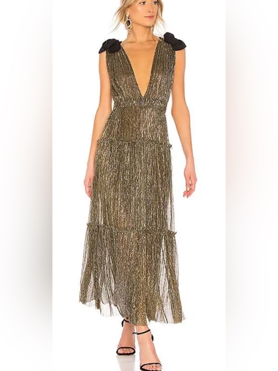 Sabina Musayev Dresses & Skirts - Sabina Musayev Ray metallic dress
